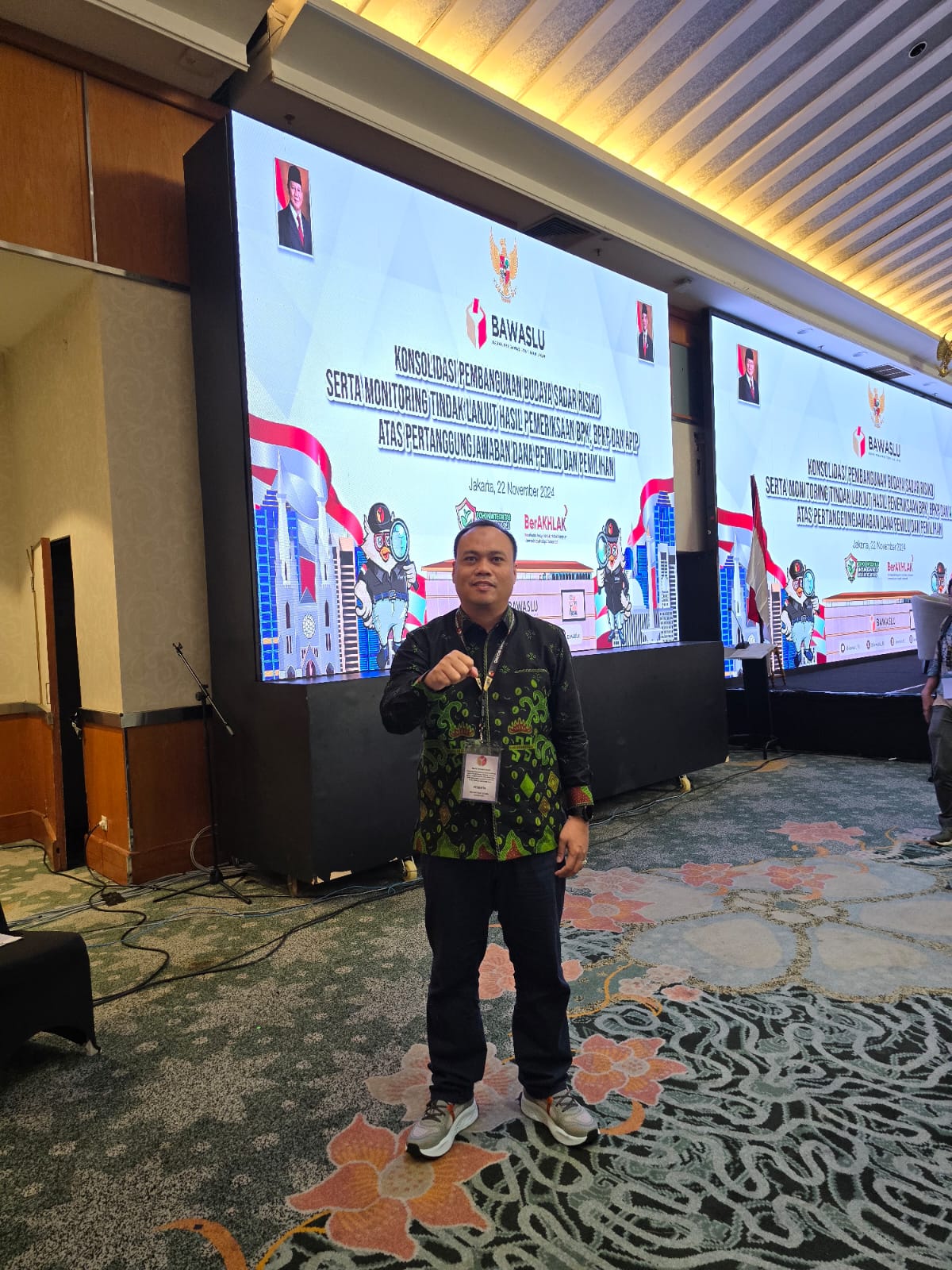 Foto Ketua Bawaslu Pesbar